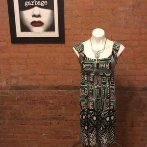 Nine West Graphic Print  Dress